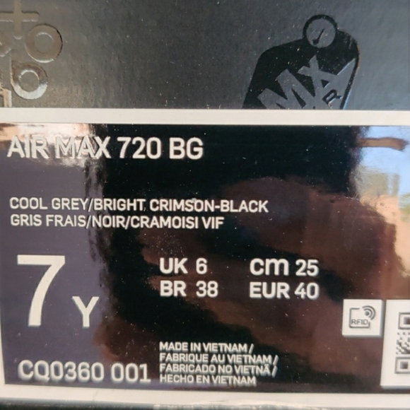 NIKE AIR MAX 720  limited edition - Picture 9 of 9